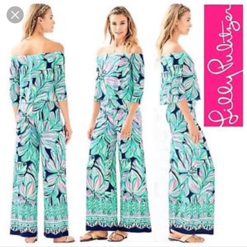 NWT - Lilly  Pulitzer 2 piece pants set